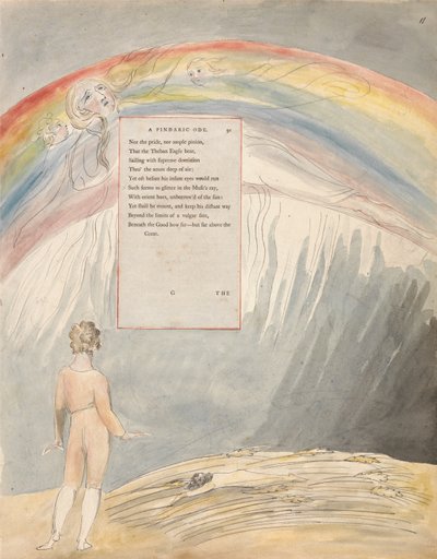Le poesie di Thomas Gray, Design 51, Il progresso della poesia da William Blake